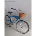 Custom Mens Cruiser Bicycle Beach Cruiser Bike with Basket